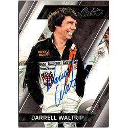 702224 Darrell Waltrip Autographed NASCAR Driver, Auto Racing & SC 2017 Panini Absolute No.2 Trading Card