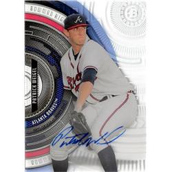 702490 Patrick Weigel Signed Atlanta Braves 2017 Topps High Tek No.BHTPW Baseball Card