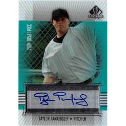 702498 Taylor Tankersley Signed Florida Marlins 2004 Upper Deck Prospects No.307 LE 44-400 Baseball Card