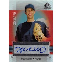 702512 Kyle Waldrop Signed Minnesota Twins 2004 Upper Deck Prospects No.305 LE 8-400 Baseball Card