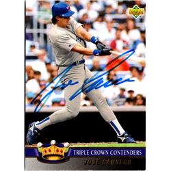 703232 Jose Canseco Signed Texas Rangers 1993 Upper Deck Triple Crown Contenders No.TC2 Baseball Card