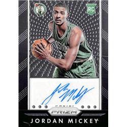 703343 Jordan Mickey Signed Boston Celtics 2015 Panini Prizm Rookie No.PJMK Basketball Card