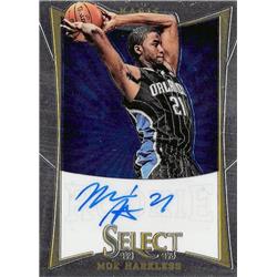 703349 Moe Harkless Signed Orlando Magic 2013 Panini Select No.179 LE 123-299 Basketball Card