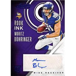 703458 Moritz Bohringer Signed Minnesota Vikings 2016 Panini Absolute Rookie Ink No.9 Football Card