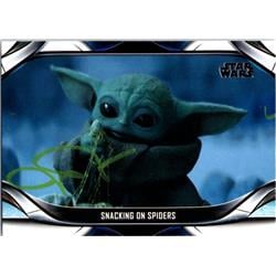 700046 John Rosengrant Autographed Star Wars Puppeteer Grogu Baby Yoda 2020 Topps the Mandalorian No.20 Trading Card