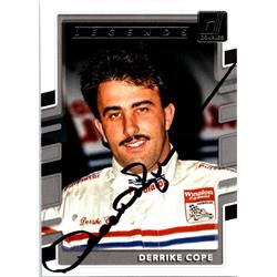 700102 Derrike Cope Autographed Auto Racing, NASCAR & SC 2018 Donruss Legends No.163 Trading Card -  Autograph Warehouse