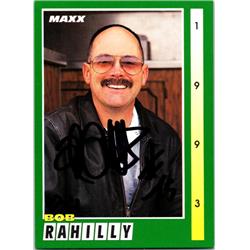 700190 Bob Rahilly Autographed NASCAR Driver, SC 1993 Maxx No.140 Trading Card