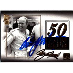 700544 Cale Yarborough Autographed Auto Racing, NASCAR & SC 2000 Press Pass Vip No.40 Trading Card