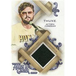 687794 Nick Thune Celebrity Used Worn Wardrobe Relic Patch Actor, Comedian & Musician 2020 Topps Allen & Ginter No.FSRANT Trading Card