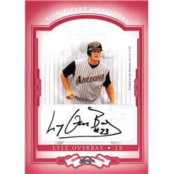 688866 Lyle Overbay Autographed Arizona Diamondbacks 2004 Donruss Classics No.77 LE 142-250 Baseball Card