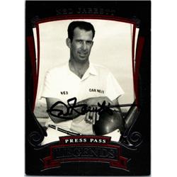 689249 Ned Jarrett Autographed Auto Racing, NASCAR & SC 2006 Press Pass Legends No.7 Trading Card