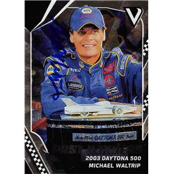 689404 Michael Waltrip Autographed Auto Racing NASCAR, SC 2018 Panini Victory Lane Past Winners Daytona 500 No.74 Trading Card -  Autograph Warehouse