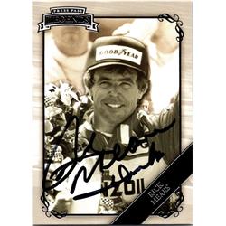 689438 Rick Mears Autographed Auto Racing, NASCAR & SC 2009 Press Pass Legends No.22 Trading Card