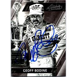 689448 Geoff Bodine Autographed Auto Racing, NASCAR & SC 2017 Panini Absolute No.27 Trading Card