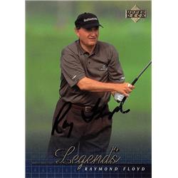 689605 Ray Floyd Signed Golf, PGA Tour - North Carolina Tar Heels & SC 2001 Upper Deck Legends No.61 Trading Card