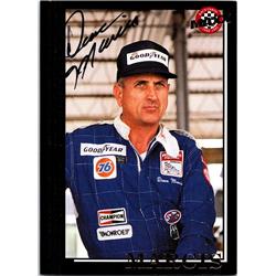 676201 Dave Marcis Autographed Auto Racing, NASCAR & SC 1992 Maxx No.71 Trading Card