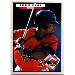 676824 Patrick Lennon Autographed Syracuse Skychiefs 1999 Blueline No.23 Baseball Card