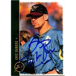 677105 Eric Dubose Autographed Visalia Oaks 1999 Just Minors Rookie No.17 Baseball Card -  Autograph Warehouse