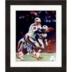 687515 8 x 10 in. Tom Tupa Autographed New England Patriots Punter No.1 Matted & Framed Photo