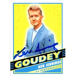 664603 Ken Jennings Autographed Legendary Jeopardy Champion 2020 Upper Deck Goodwin Champions Goudey No.G19 Trading Card -  Autograph Warehouse