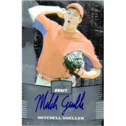 664999 Mitchell Gueller Autographed Idaho State Bengals Wr Phillies Draft 2012 Leaf Draft Chrome No.BAMG1 Rookie Baseball Card