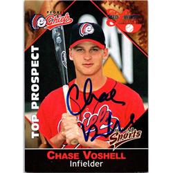 665071 Chase Voshell Autographed Peoria Chiefs 2001 Multi-ad Rookie No.CV Baseball Card -  Autograph Warehouse