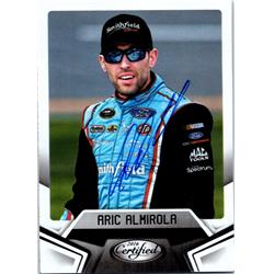 724173 Aric Almirola Autographed NASCAR Driver, Auto Racing & SC 2016 Panini Certified No.23 Trading Card