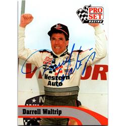 724246 Darrell Waltrip Autographed NASCAR Driver, Auto Racing & SC 1992 Pro Set No.93 Trading Card