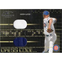 724444 Kerry Wood Player Worn Jersey Patch Chicago Cubs 2003 Donruss Classics No.DC14 Baseball Card