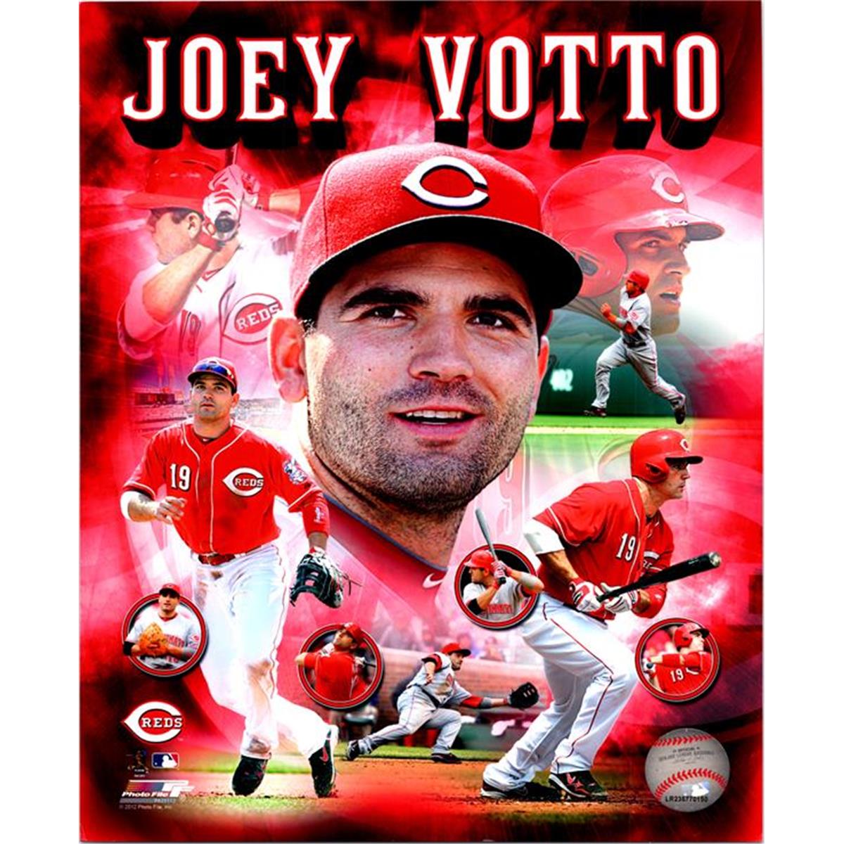 724897 8 x 10 in. Joey Votto Cincinnati Reds Collage Photofile Licensed Photo