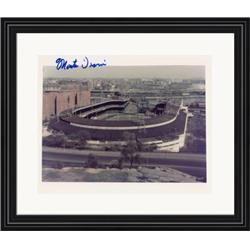 726165 8 x 10 in. Polo Grounds Autographed by Hall of Famer Monte Irvin New York Giants Baseball Photo -  Autograph Warehouse