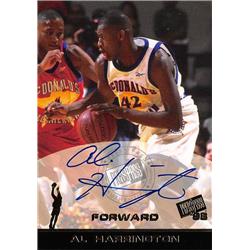 703374 Al Harrington Signed St. Patrick High School 1998 Press Pass Rookie No.42 Basketball Card