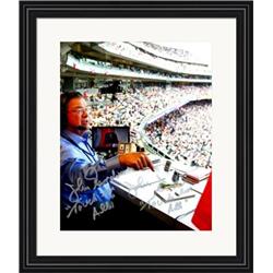 713924 8 x 10 in. John Gordon Autographed Minnesota Twins Broadcaster No.SC1 Matted & Framed Touch EM All Signed Twice Photo -  Autograph Warehouse