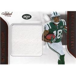 701082 Ardarius Stewart Player Worn Jersey Patch New York Jets 2017 Panini Certified Cuts No.27 Football Card