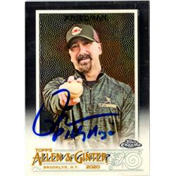 701209 Rob Friedman Autographed Pitching Ninja, Analyst 2020 Topps Chrome Allen & Ginter No.248 Baseball Card