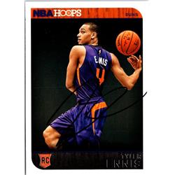 701863 Tyler Ennis Autographed Phoenix Suns No.2014 Panini Hoops No.276 Basketball Card