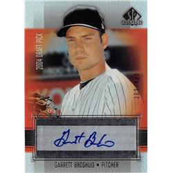702496 Garrett Broshuis Signed San Francisco Giants 2004 Upper Deck Prospects No.421 LE 303-400 Baseball Card