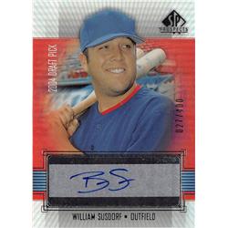 702516 William Sorf Signed Texas Rangers 2004 Upper Deck Prospects No.429 LE 27-400 Baseball Card