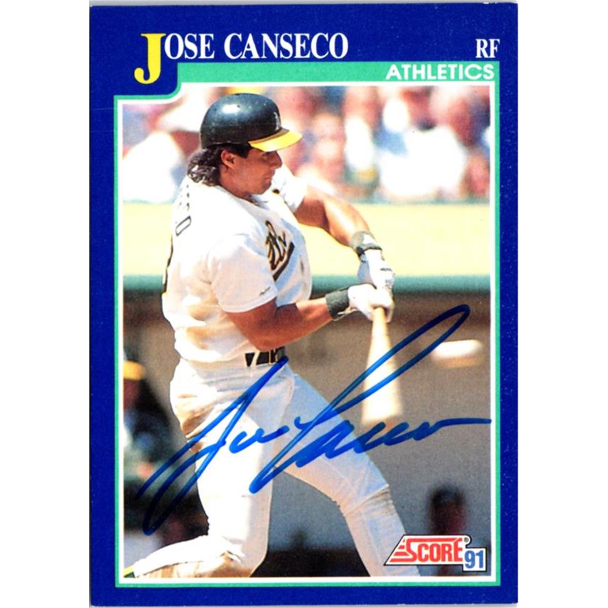 Jose Canseco Signed Jersey (D&A)