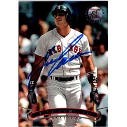 703195 Jose Canseco Signed Boston Red Sox 1996 Topps Stadium Club No.342 Baseball Card