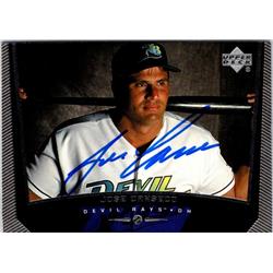 703218 Jose Canseco Signed Tampa Bay Devil Rays 1999 Upper Deck No.499 Baseball Card