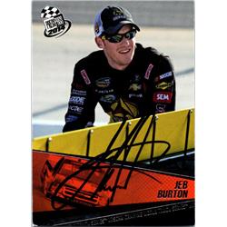 700105 Jeb Burton Autographed Auto Racing, NASCAR & SC 2014 Press Pass No.60 Trading Card