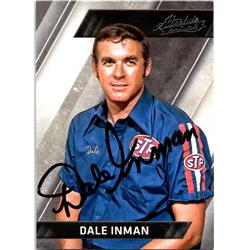 700157 Dale Inman Autographed Auto Racing, NASCAR & SC 2017 Panini Absolute No.28 Trading Card