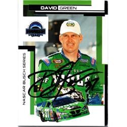 700188 David Green Autographed NASCAR Driver, SC 2005 Press Pass Eclipse No.44 Trading Card