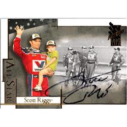 700206 Scott Riggs Autographed Auto Racing, NASCAR & SC 2006 Press Pass Vip No.75 Trading Card