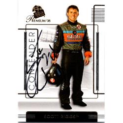 700211 Scott Riggs Autographed Auto Racing, NASCAR & SC 2008 Press Pass Premium No.31 Trading Card
