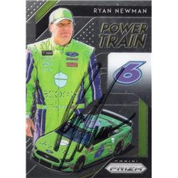 700219 Ryan Newman Autographed Auto Racing, NASCAR & SC 2019 Panini Prizm Power Train No.88 Trading Card