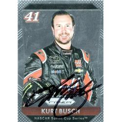 700220 Kurt Busch Autographed NASCAR Driver, Auto Racing & SC 2016 Panini Prizm No.30 Trading Card