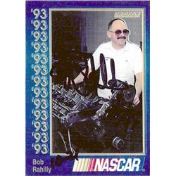 700248 Bob Rahilly Autographed NASCAR Driver, SC 1993 Maxx Chrome No.126 Trading Card