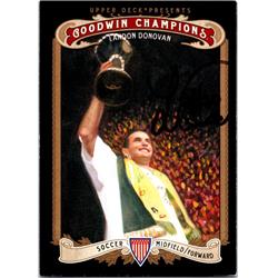 700461 Landon Donovan Autographed United States, SC 2012 Upper Deck Goodwin Champions No.54 Soccer Card -  Autograph Warehouse